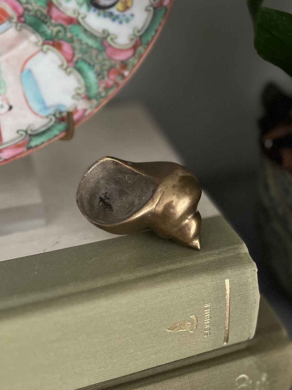 Brass Shell Paperweight