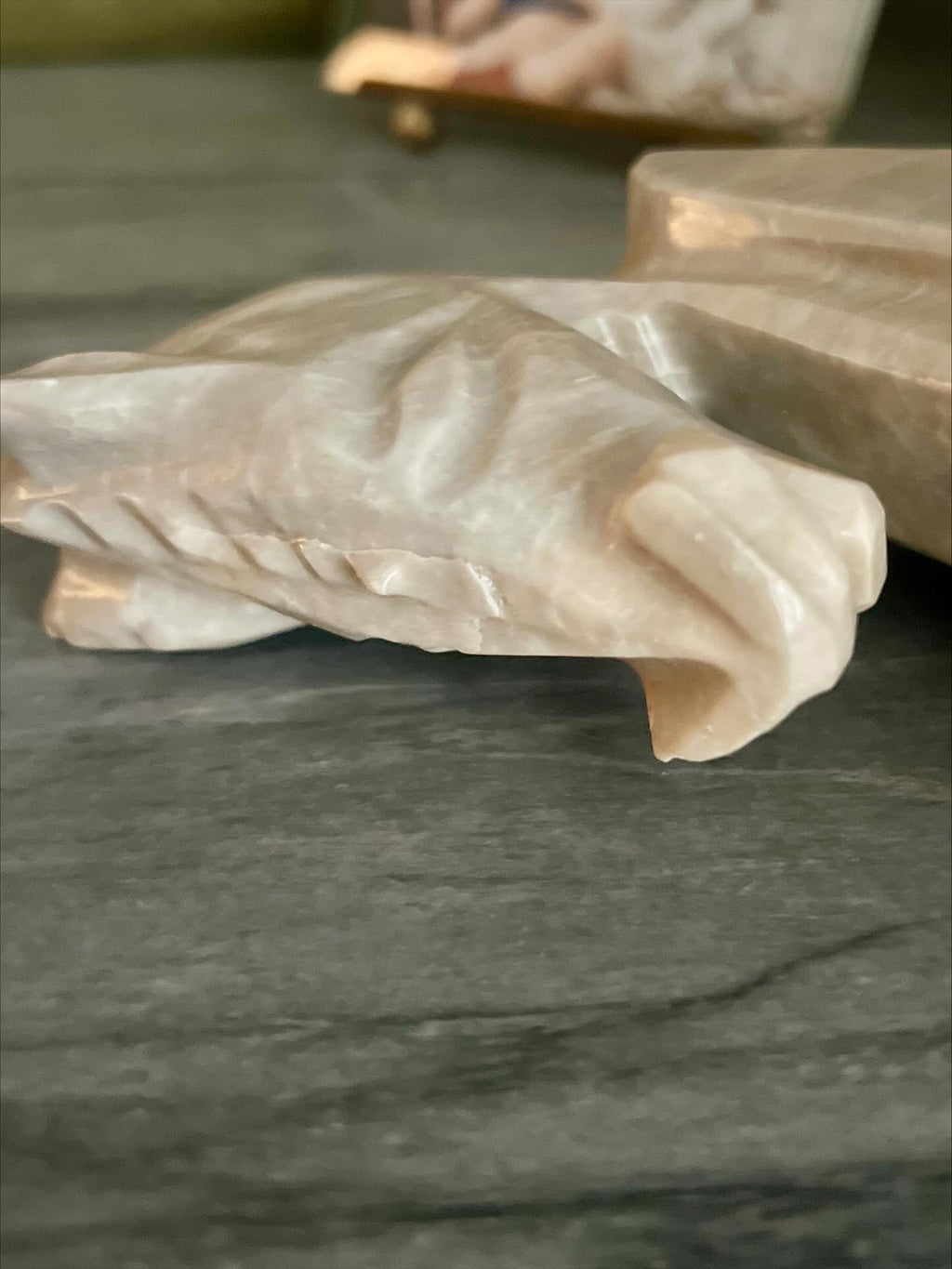 Marble Horse Bookends