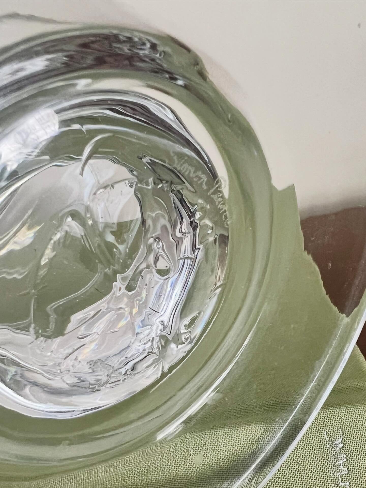 Simon Pearce 12.25” Crystal Hurricane Vase