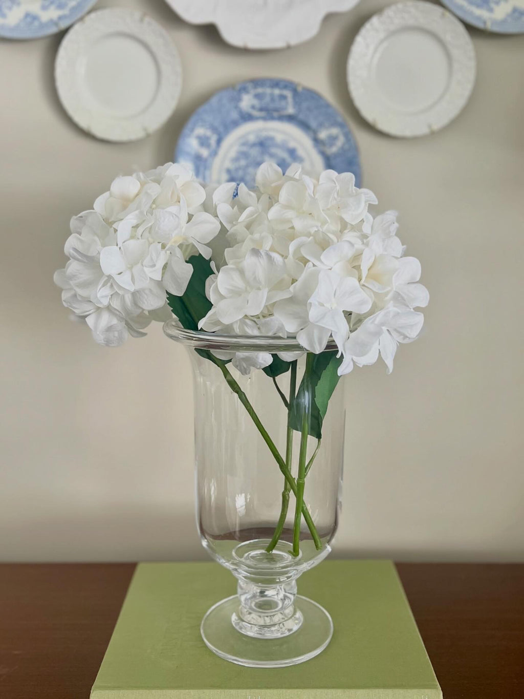 Simon Pearce 12.25” Crystal Hurricane Vase