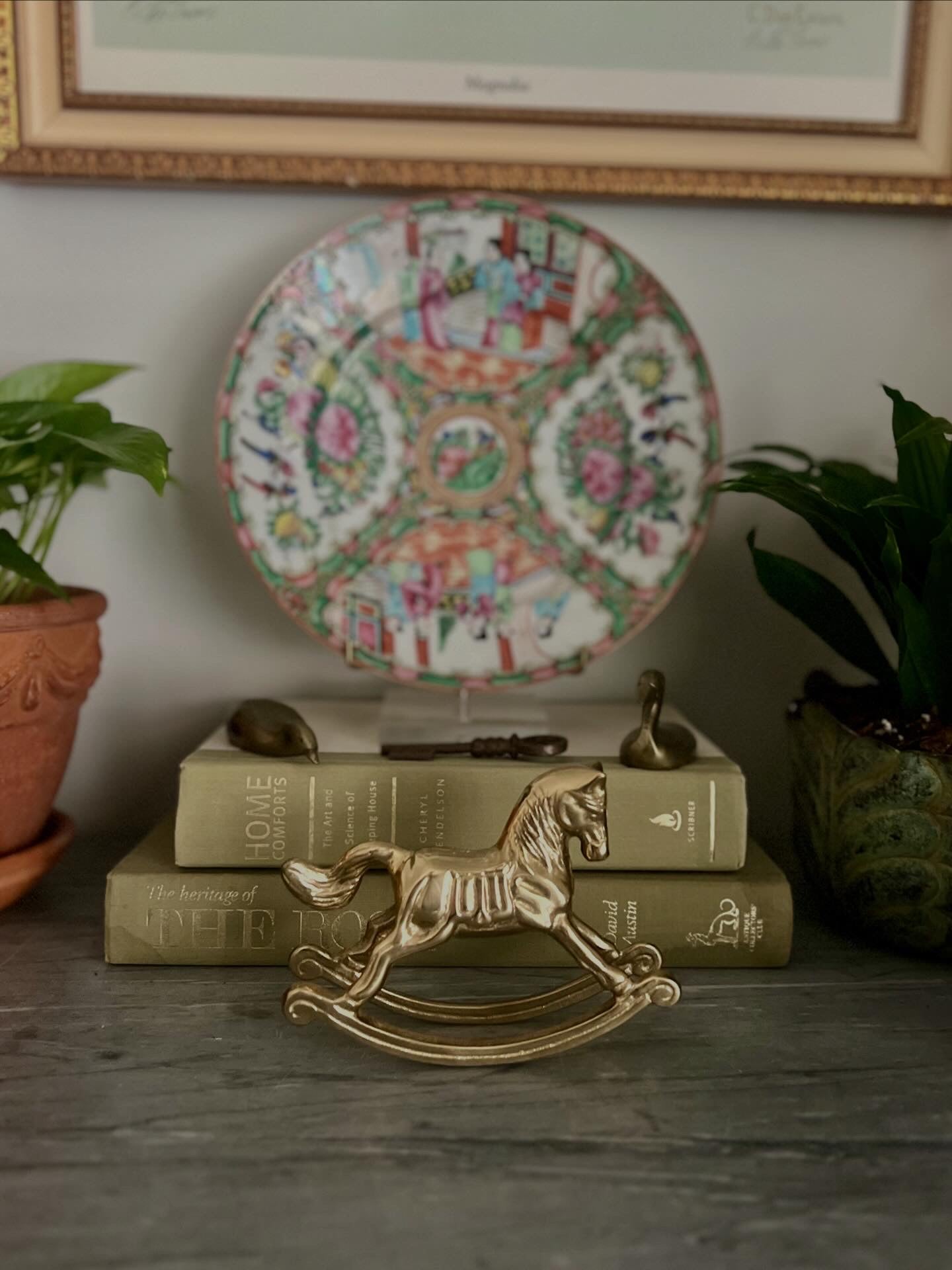 Solid Brass Rocking Horse