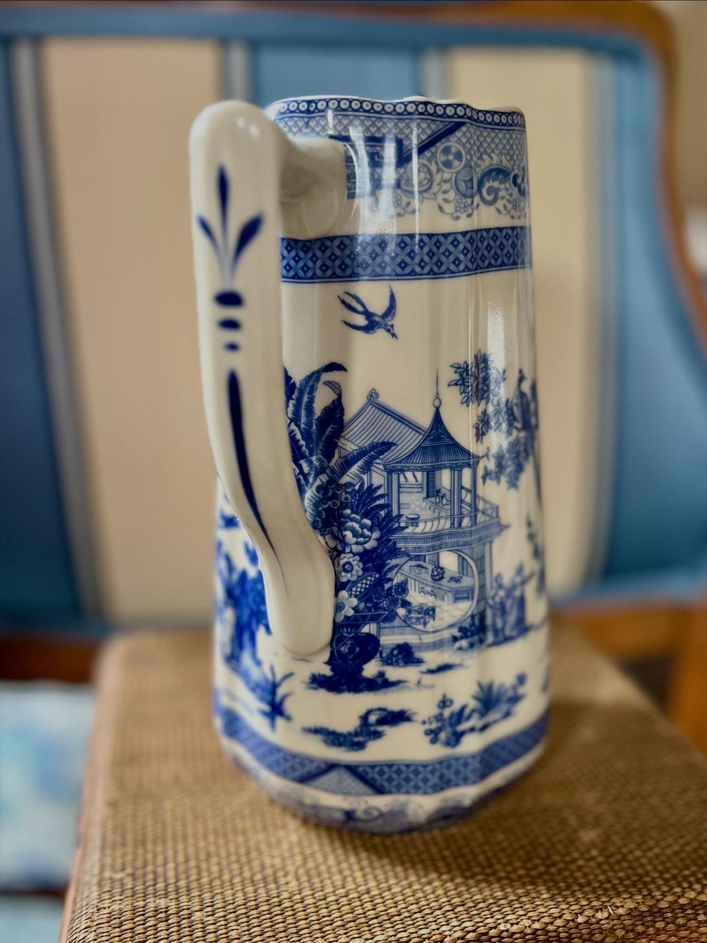 Blue Willow Pitcher