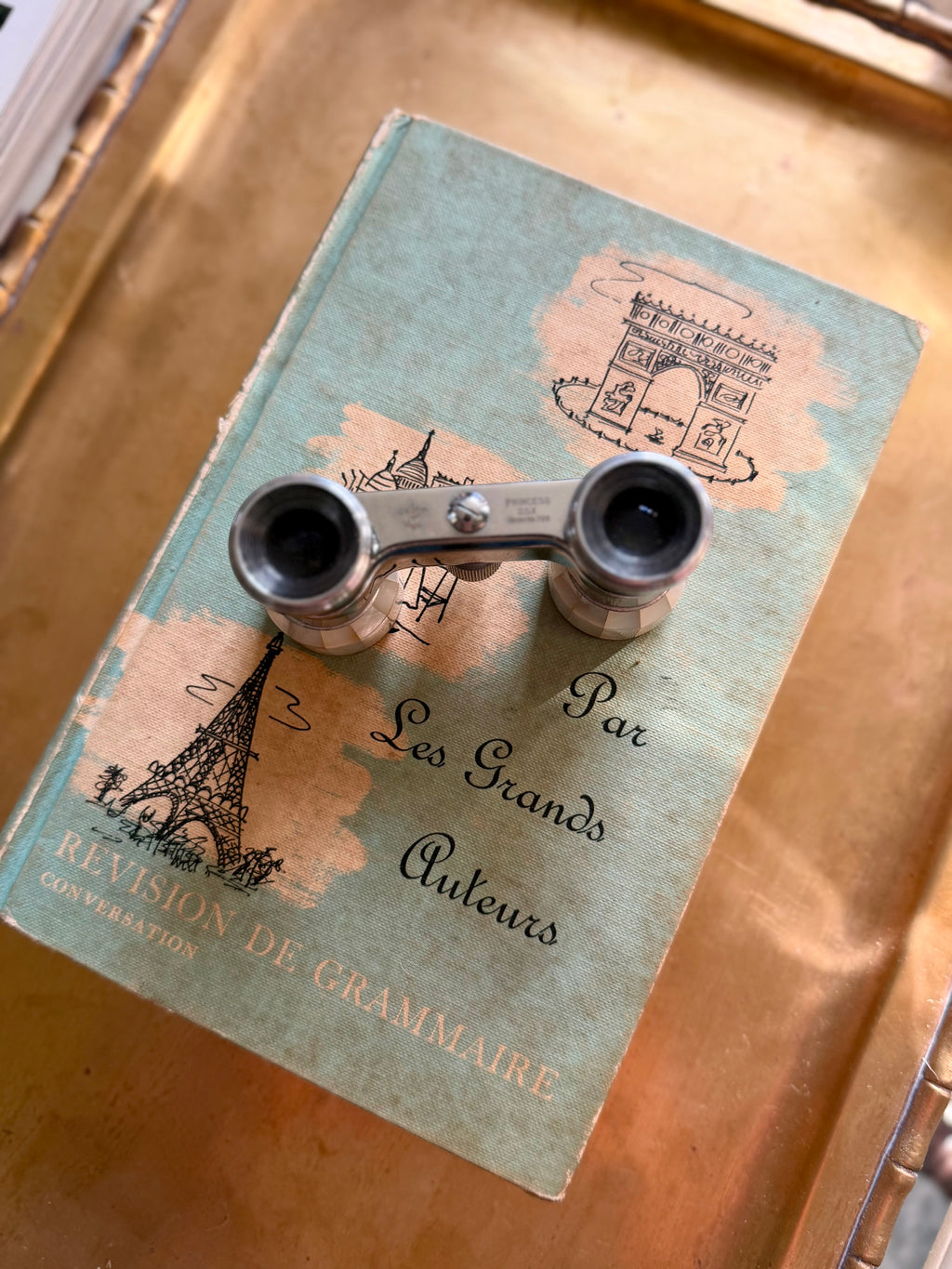 Silver and Mother of Pearl Opera Glasse