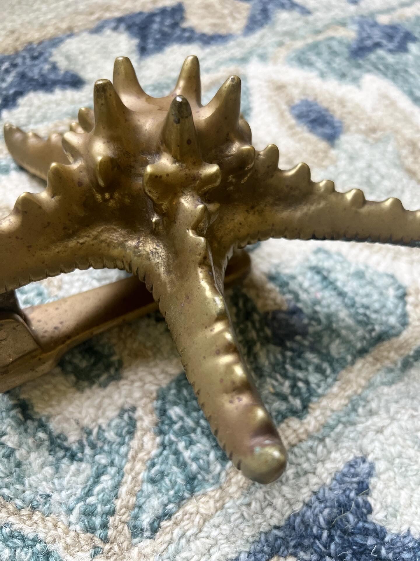 Brass Starfish Door Knocker
