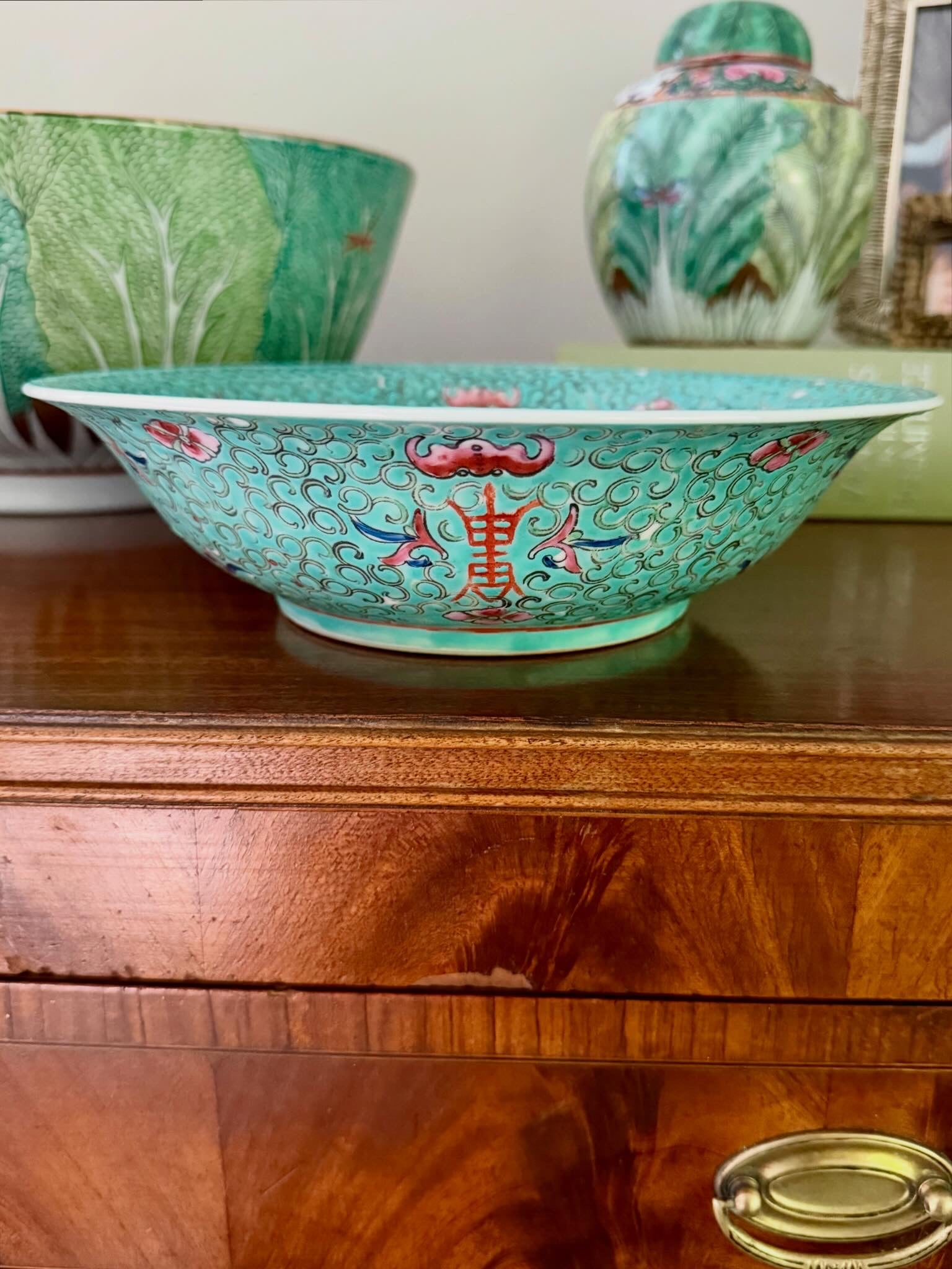 Vintage Mun Shou Bowl