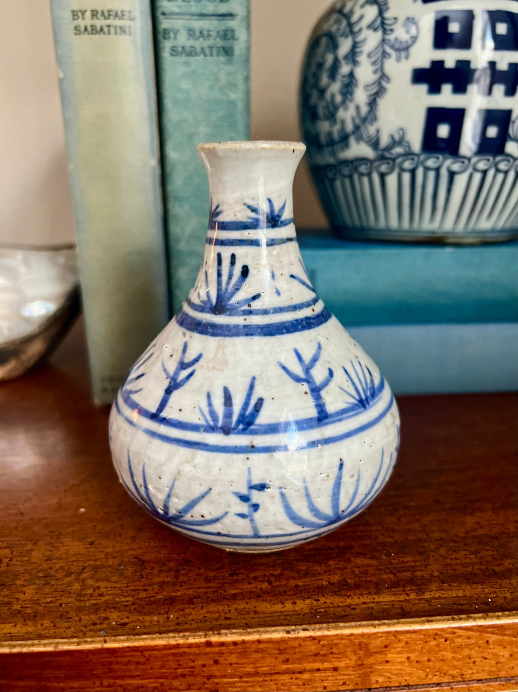 Blue and White Vase