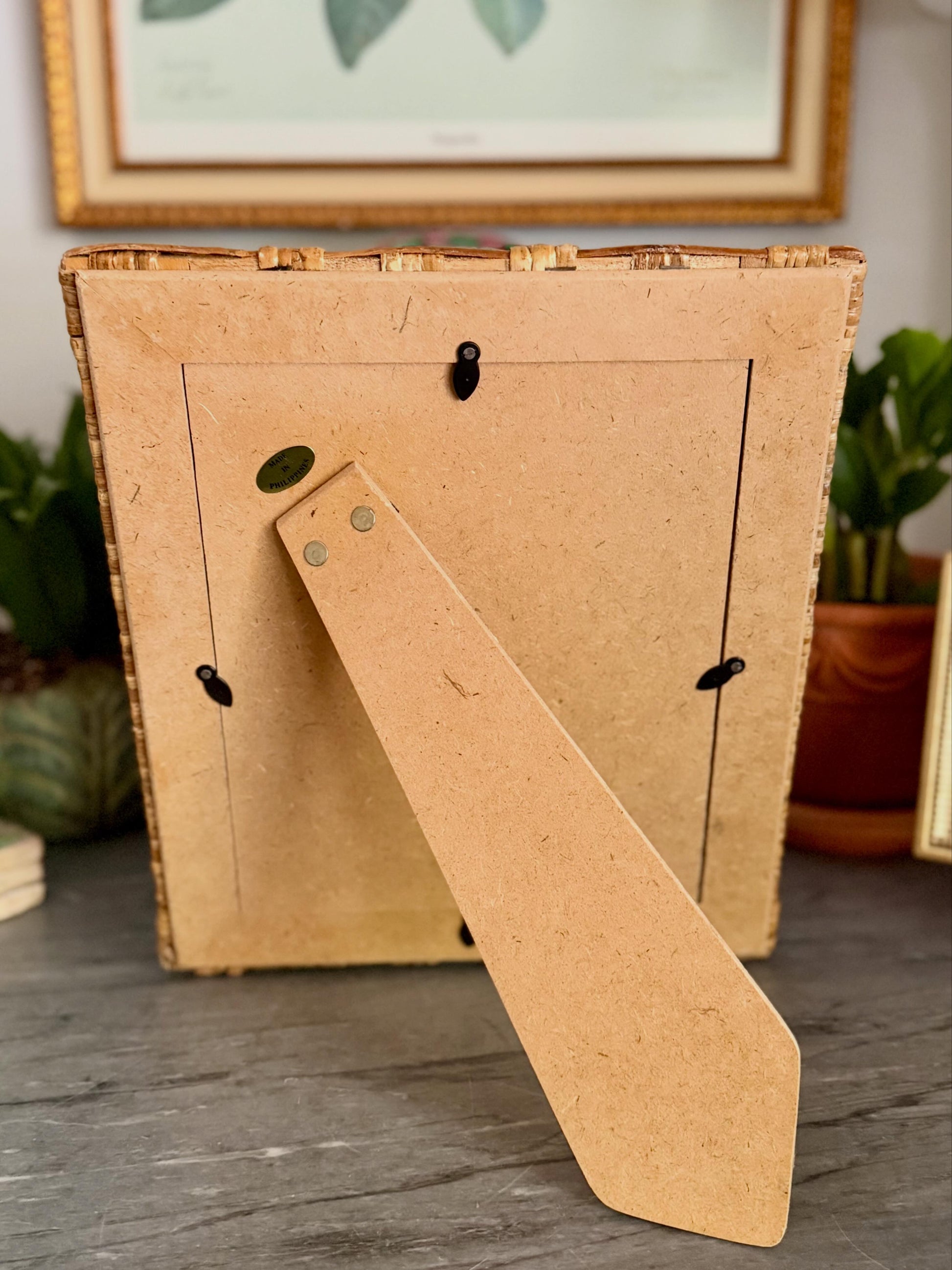 Rattan Picture Frame