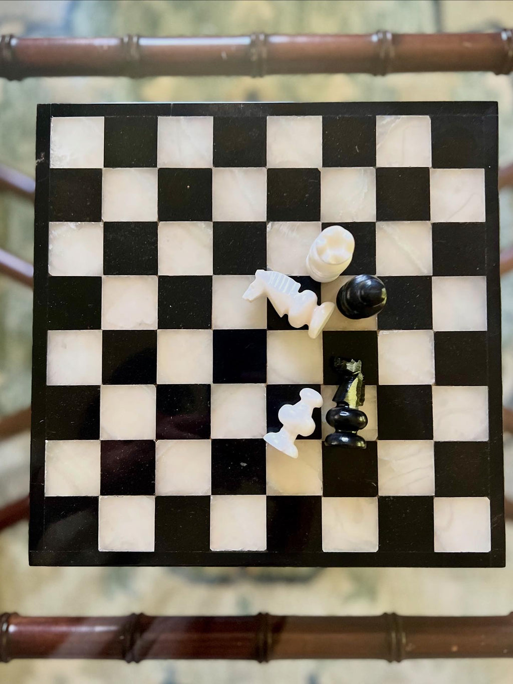 Marble Chess Board and Set