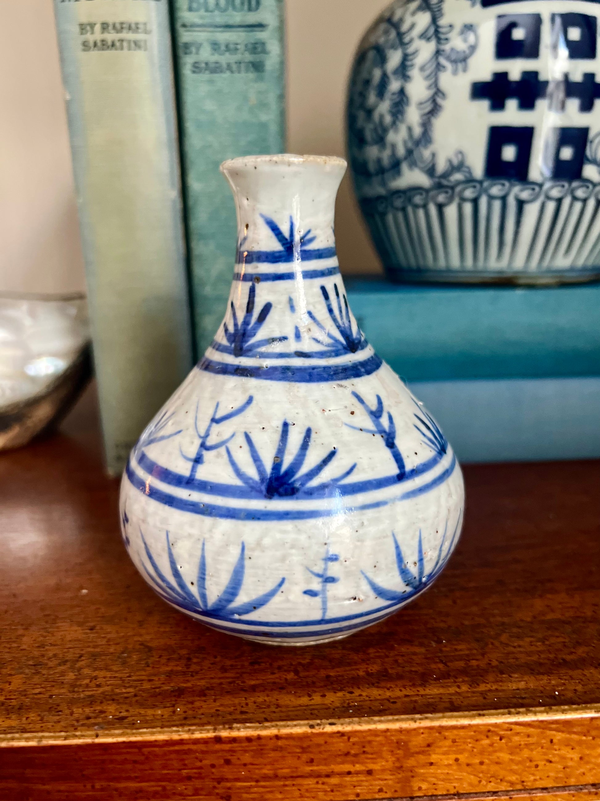 Blue and White Vase