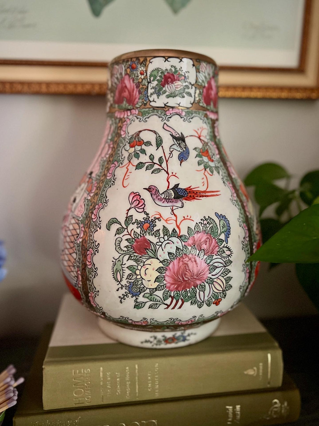 Rose Medallion Vase