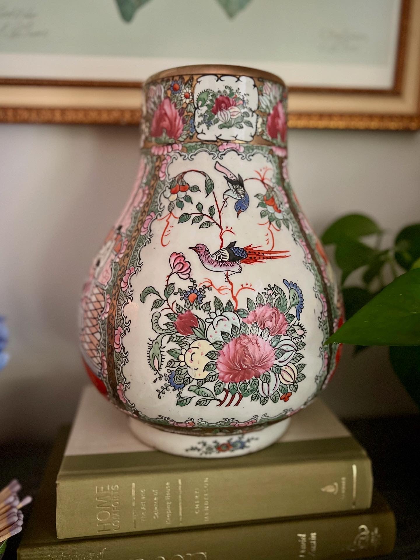 Rose Medallion Vase
