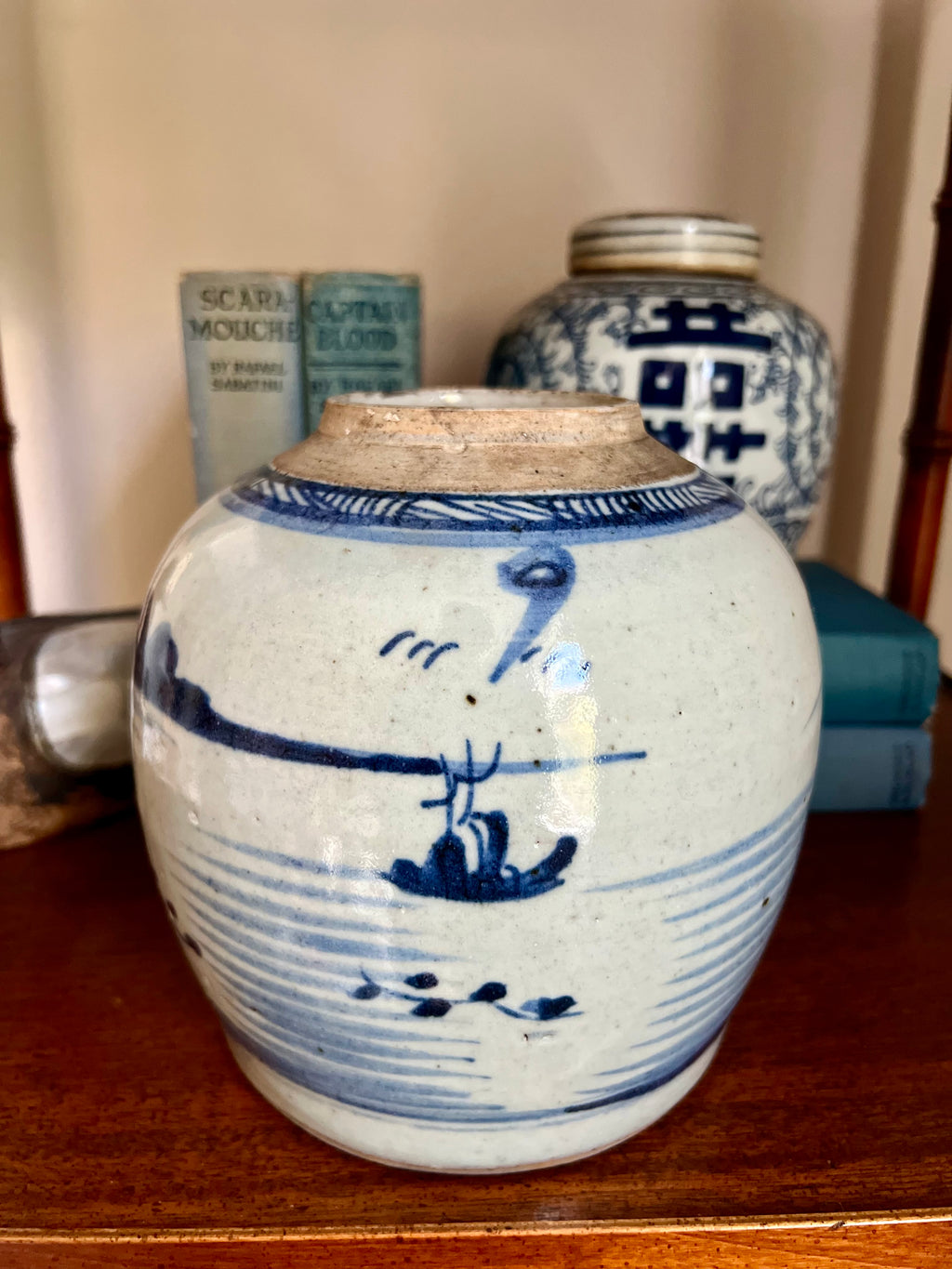 Antique Blue and White Ginger