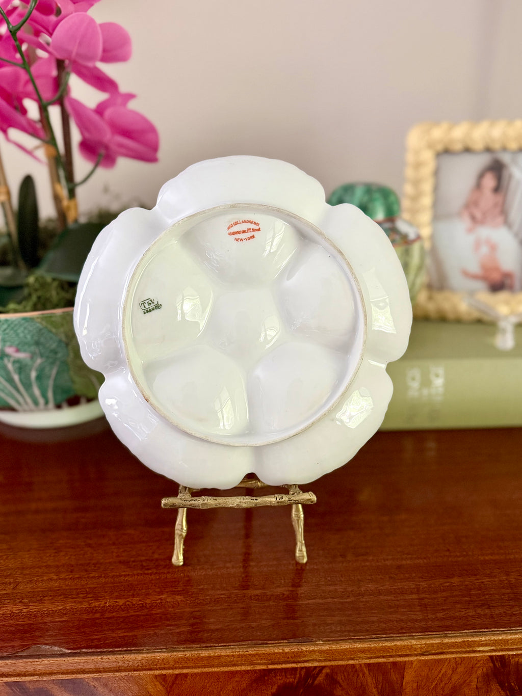 Limoges Oyster Plate