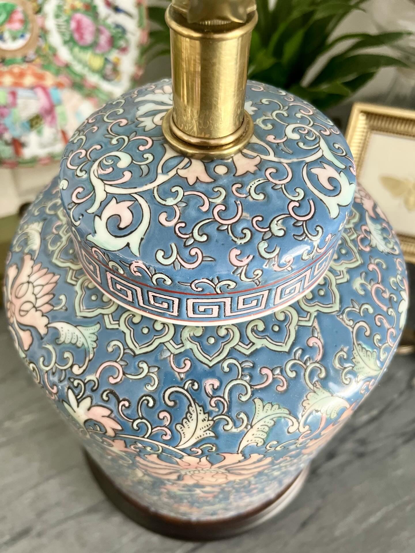 Frederick Cooper Chinoiserie Tea Caddy Lamp