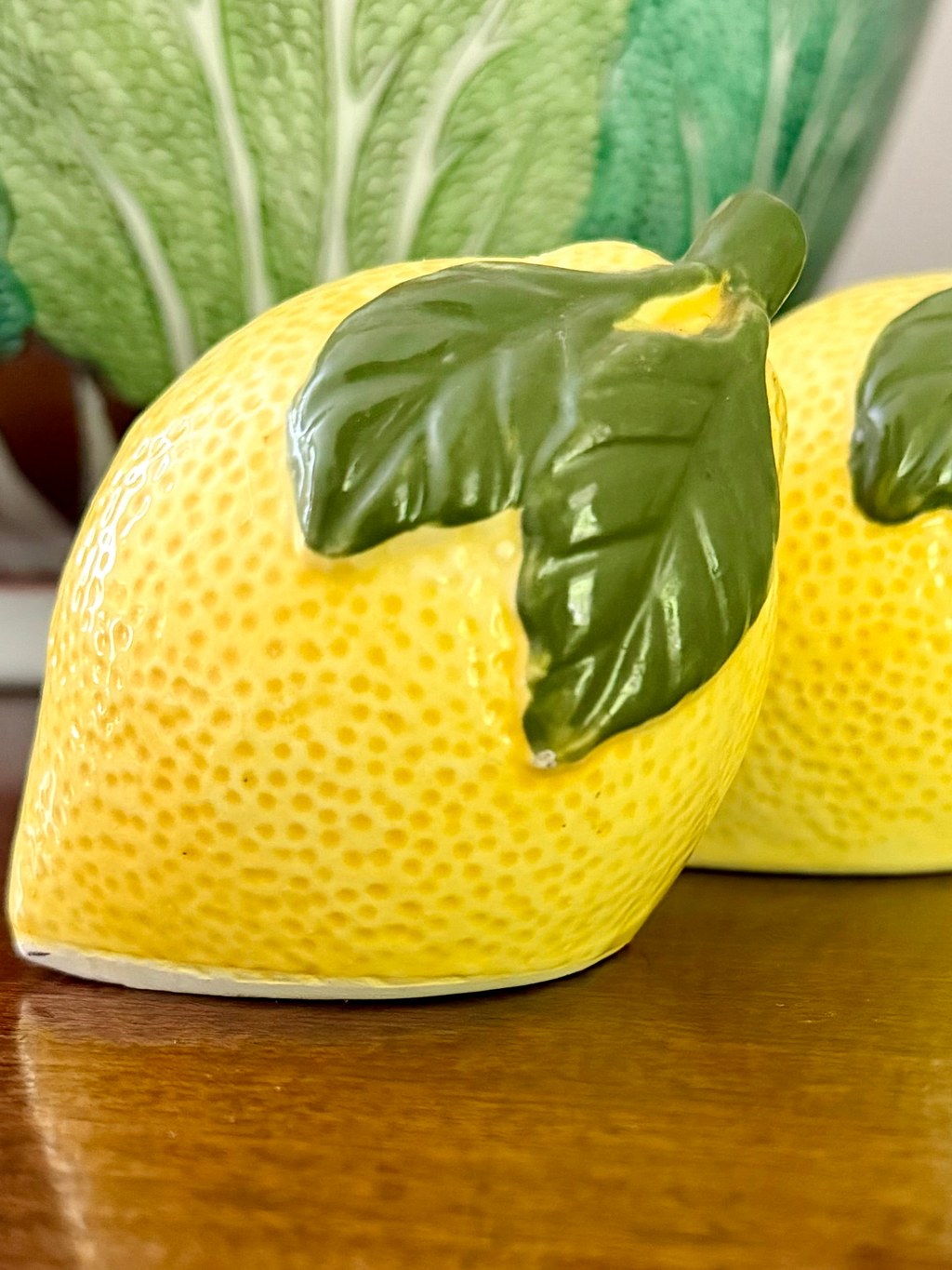 Lemon Salt and Pepper Shakers