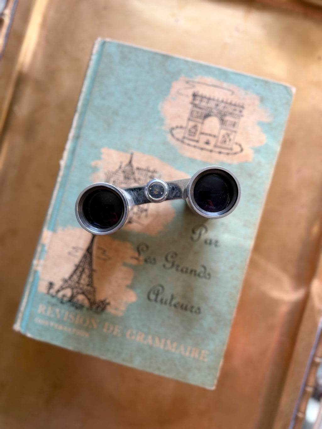 Silver and Mother of Pearl Opera Glasse
