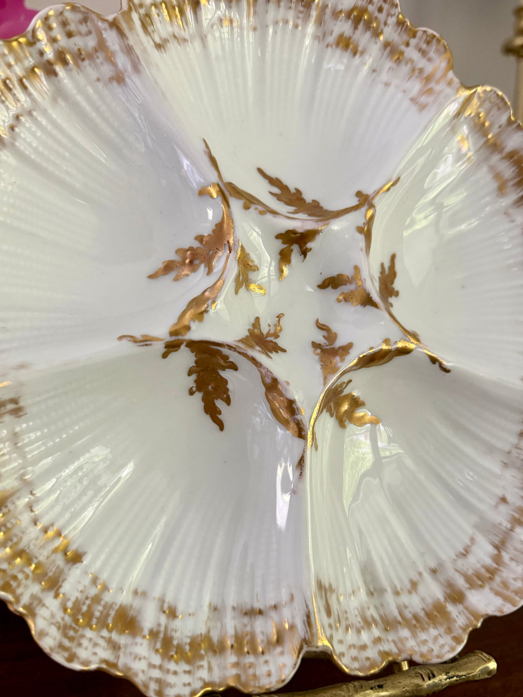 Limoges Oyster Plate