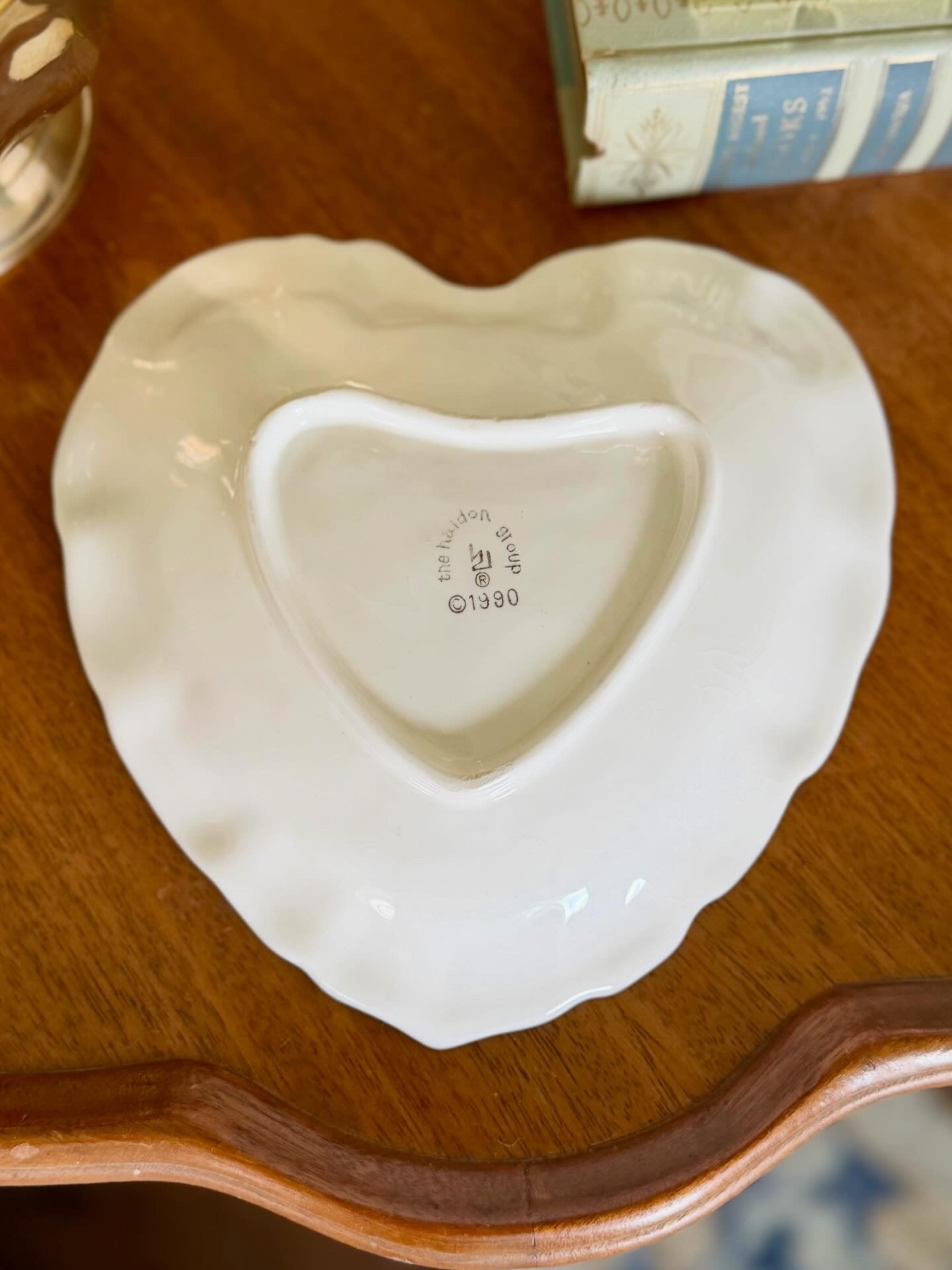 Haldon Group Heart Plate