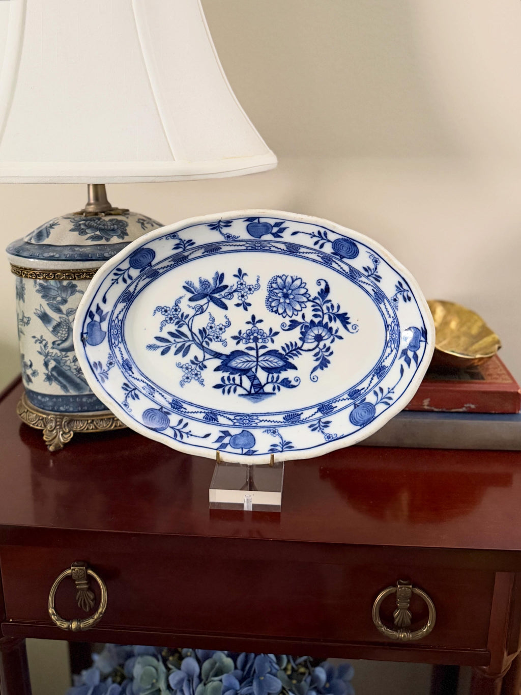 Antique Cauldon Meissen Platter
