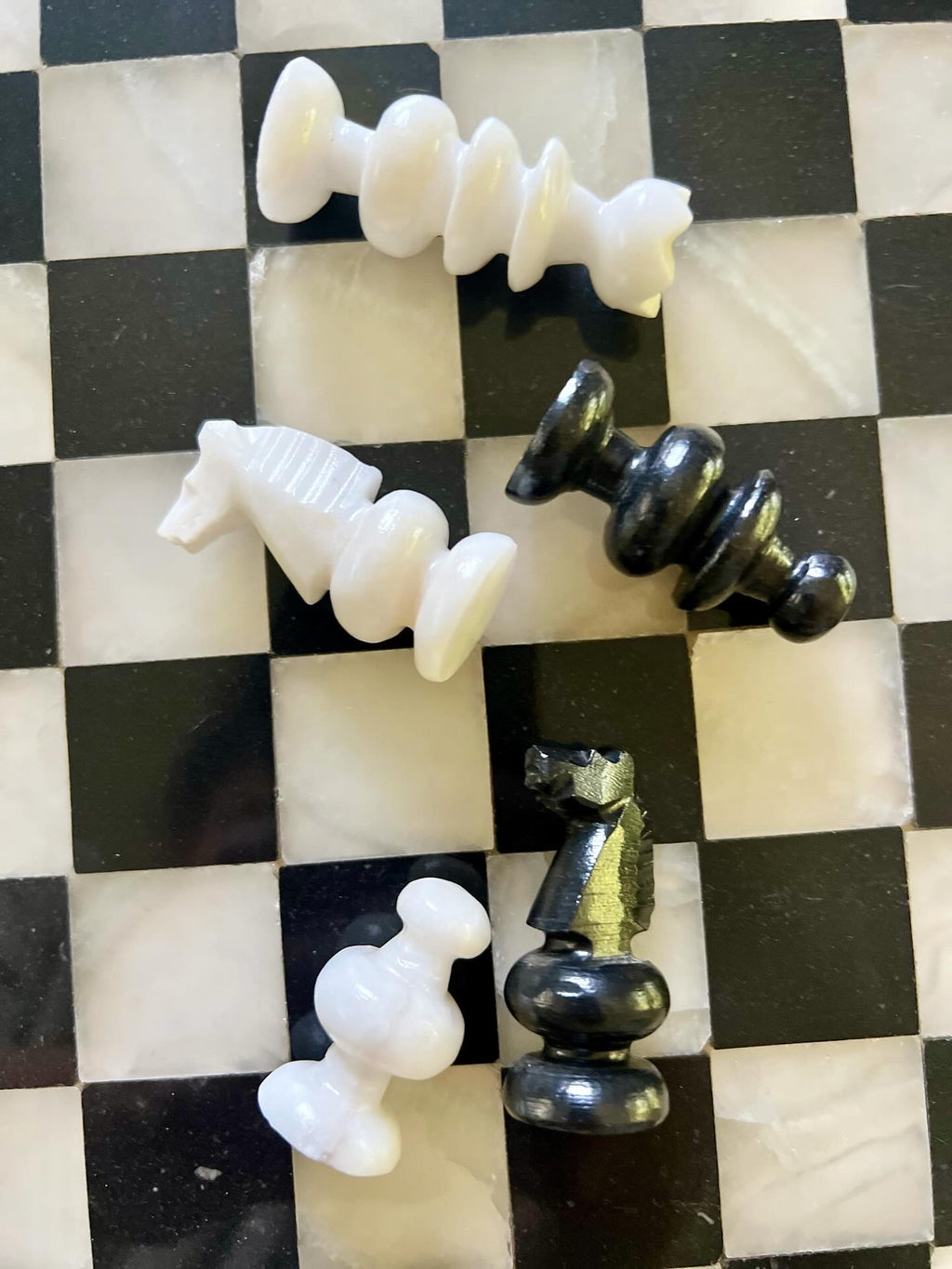 Marble Chess Board and Set