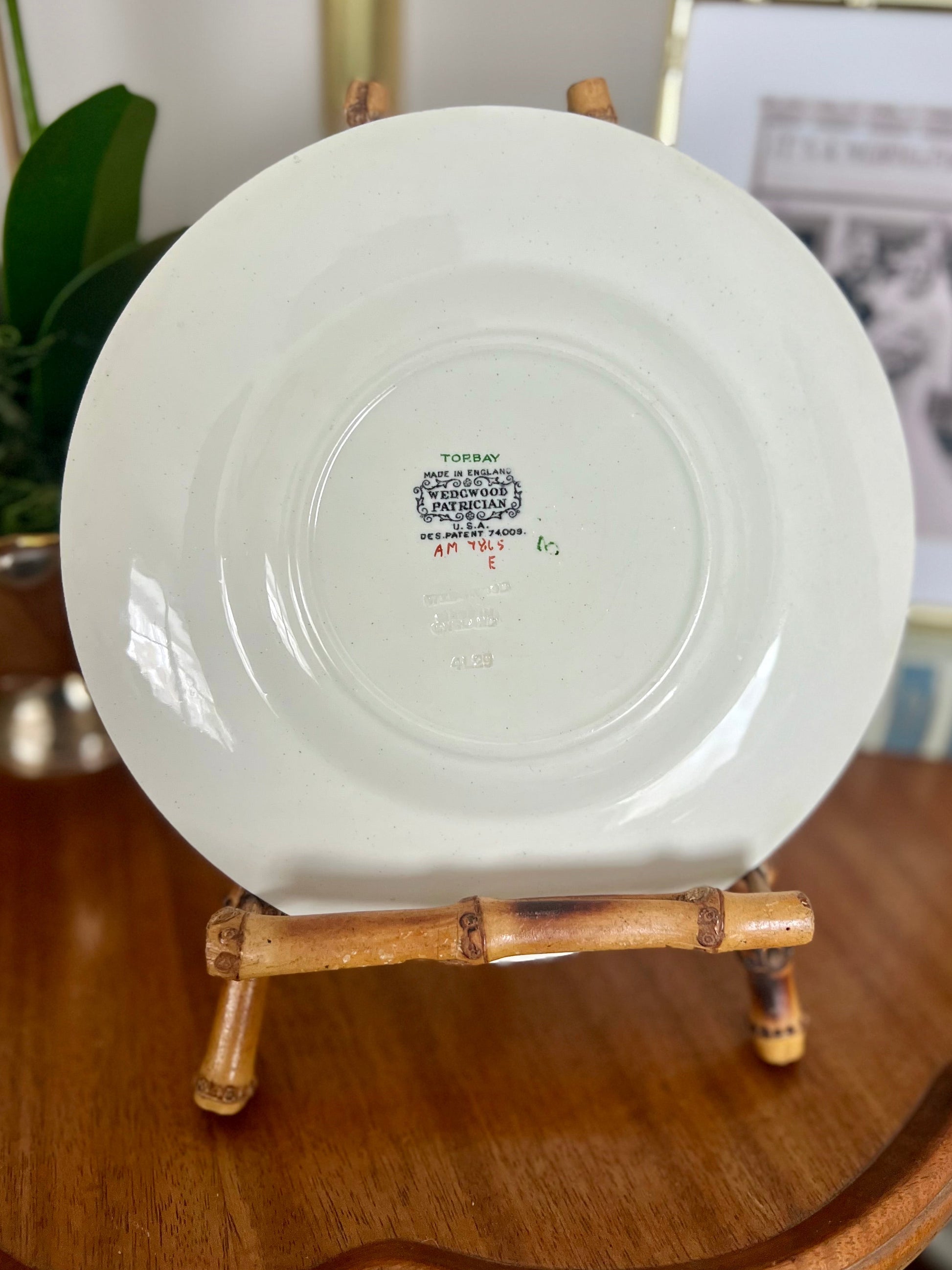 Torbay by Wedgwood 8.25” Plate