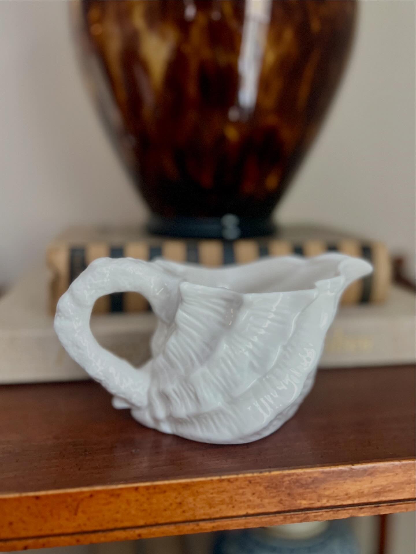 Shell Sugar Bowl, Creamer, and Gravy Boat Set