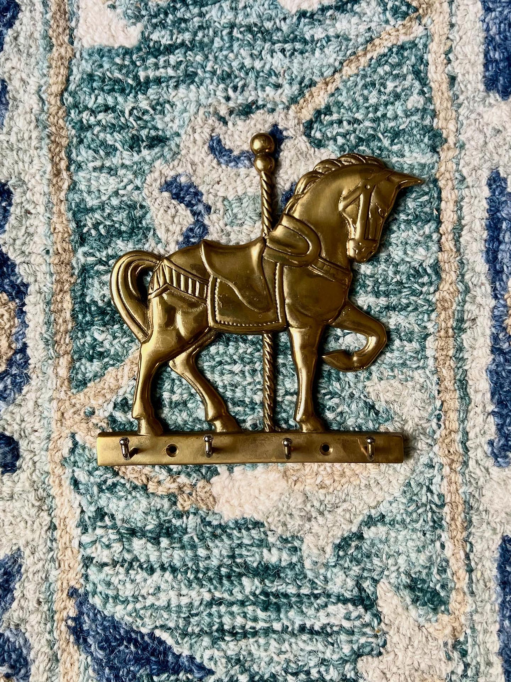 Brass Carousel Wall Hook
