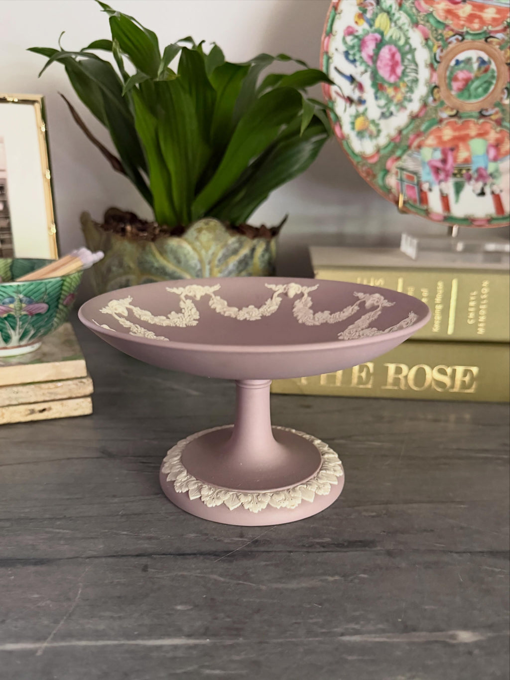 Lilac Wedgwood Cake Stand
