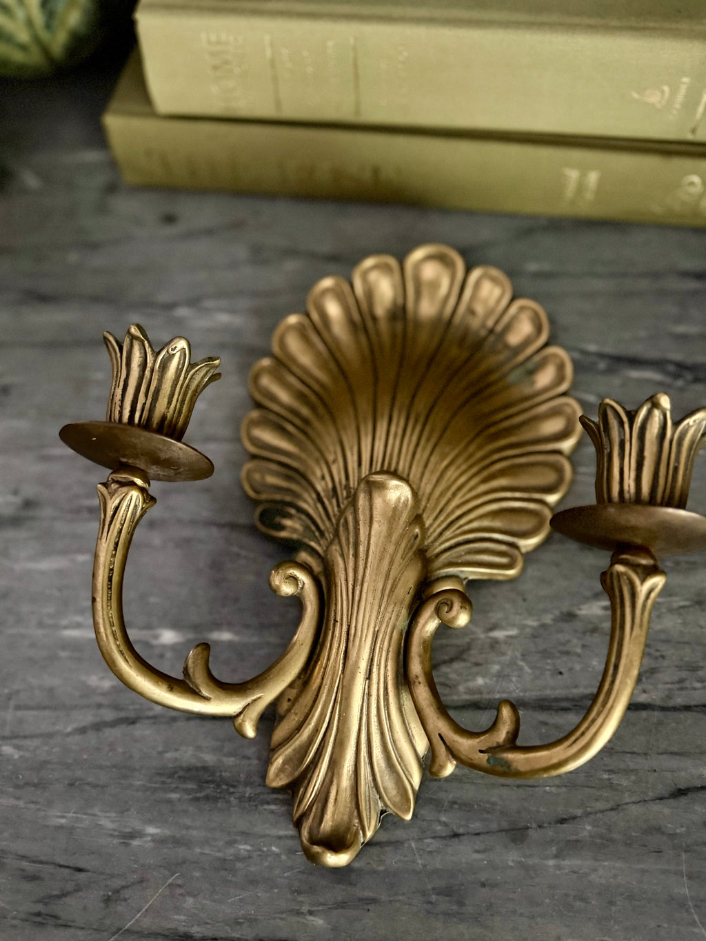 Brass Andrea By Sadek Wall Sconce