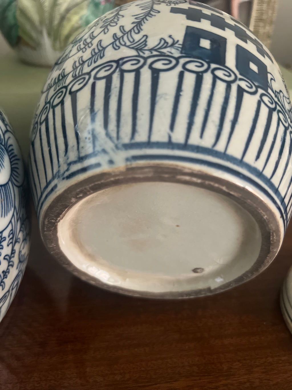 Pair of Double Happiness Jars