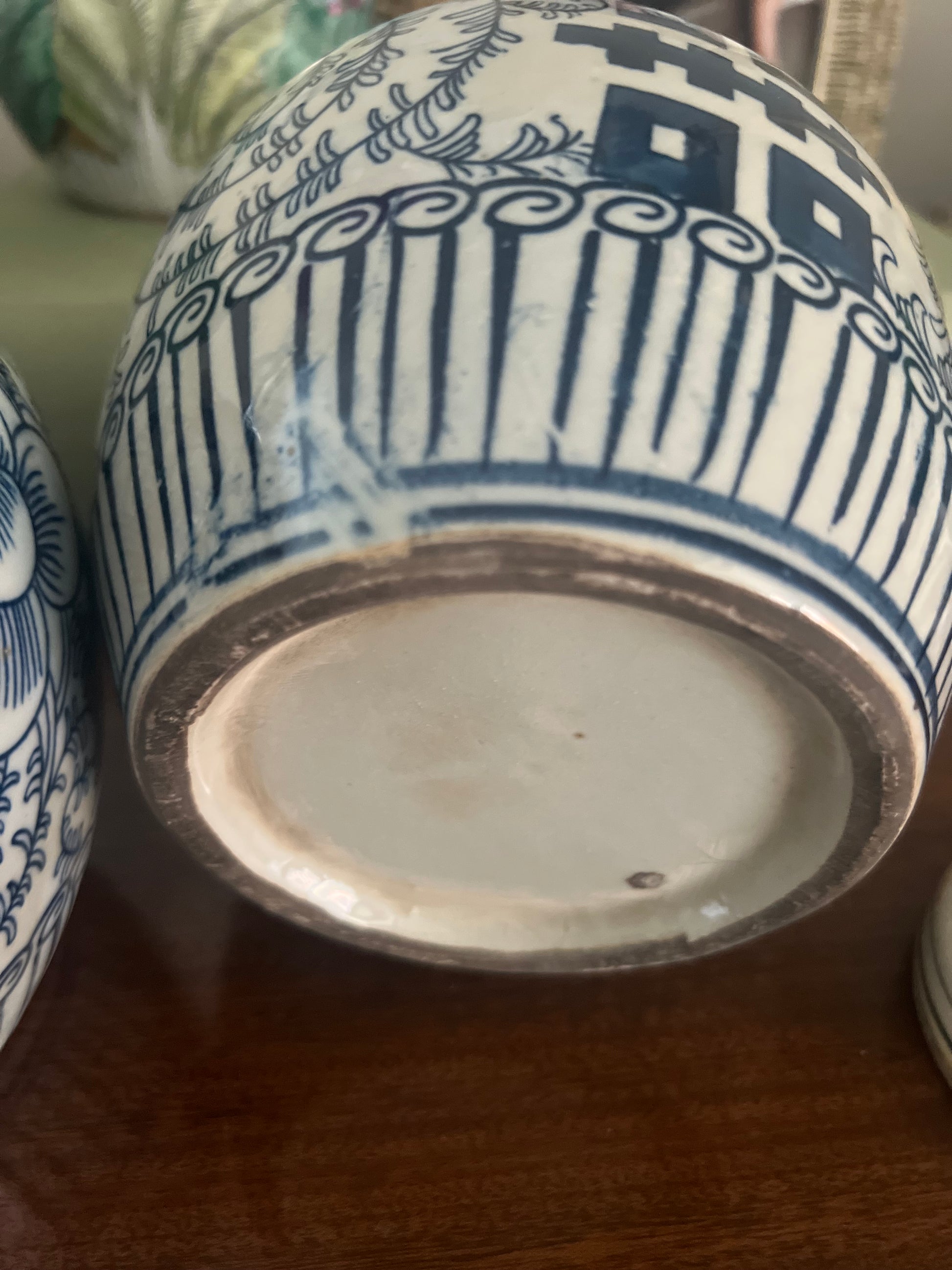 Pair of Double Happiness Jars