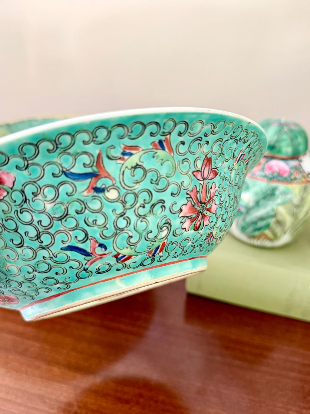 Vintage Mun Shou Bowl