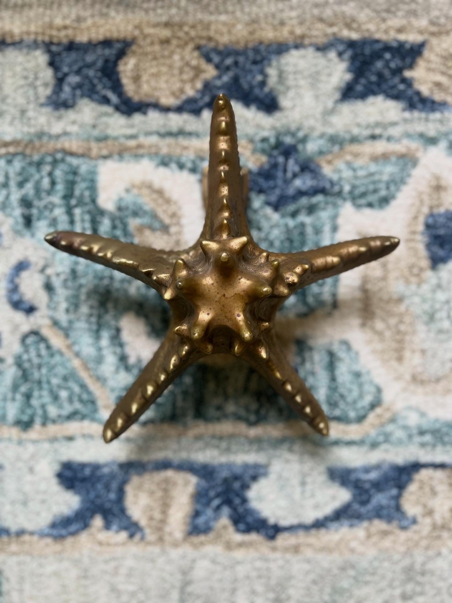 Brass Starfish Door Knocker
