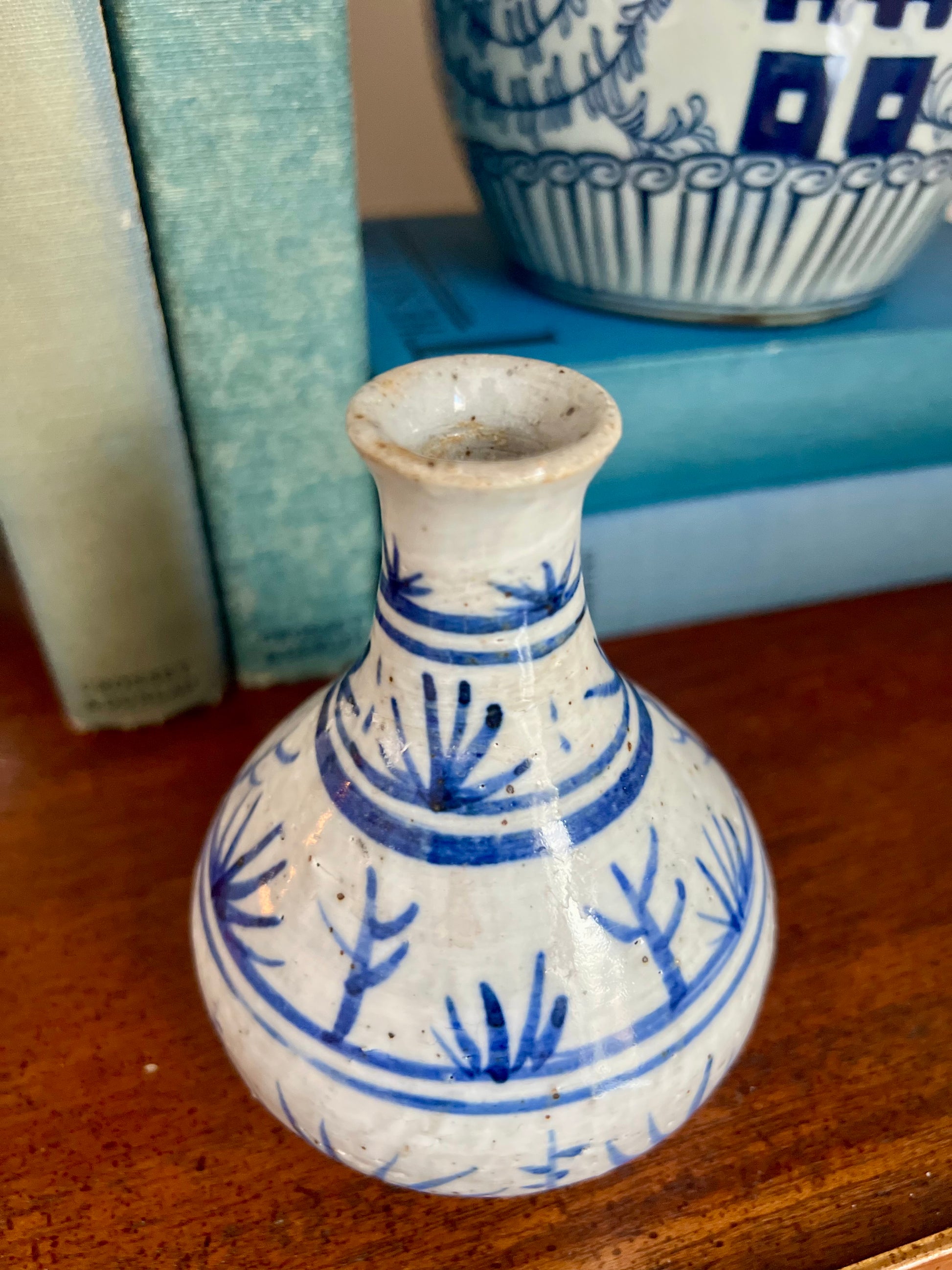 Blue and White Vase