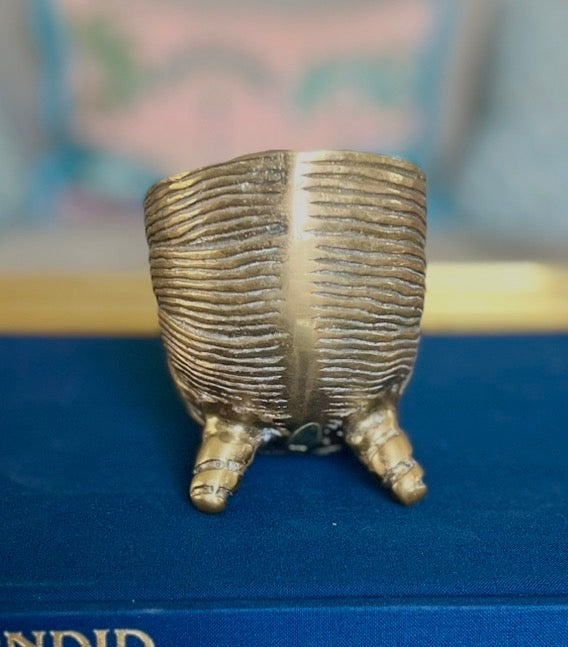 Brass Nautilus Shell Cachepot