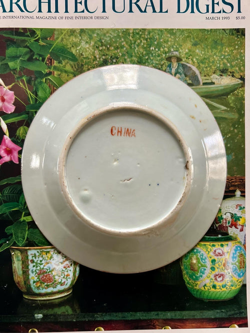 Antique Rose Medallion 6” Plate