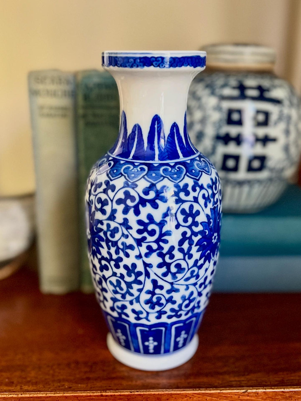 Blue and White Vase