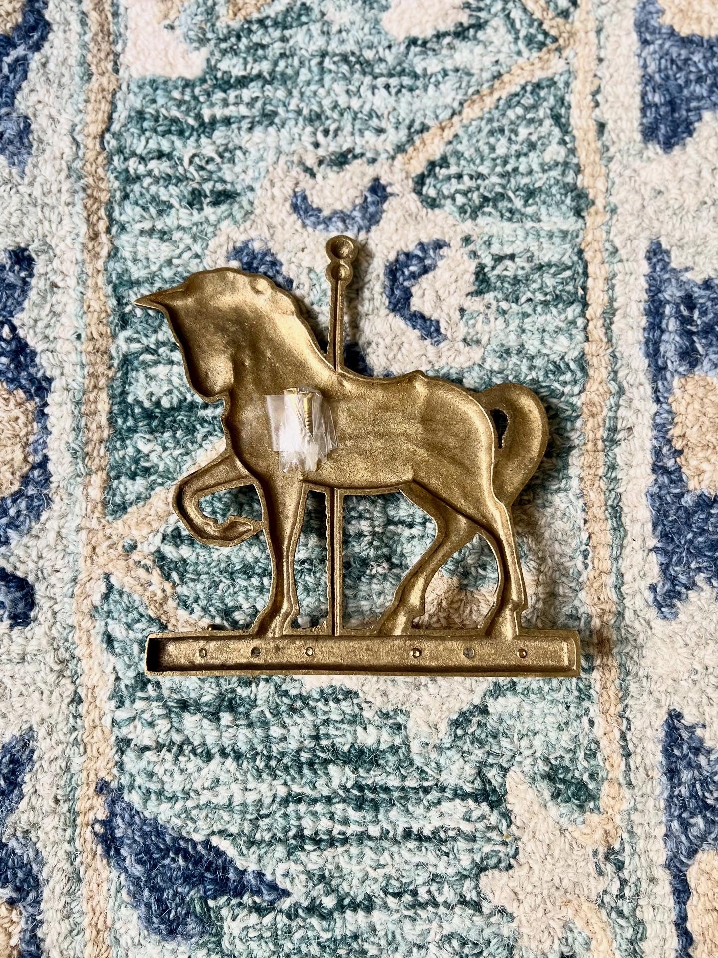 Brass Carousel Wall Hook