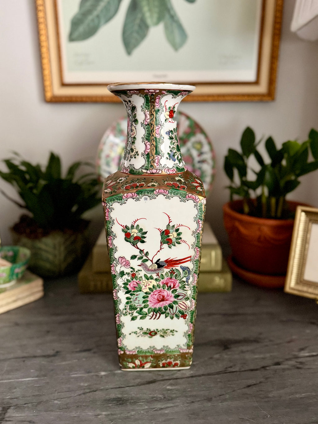 Rose Medallion Vase