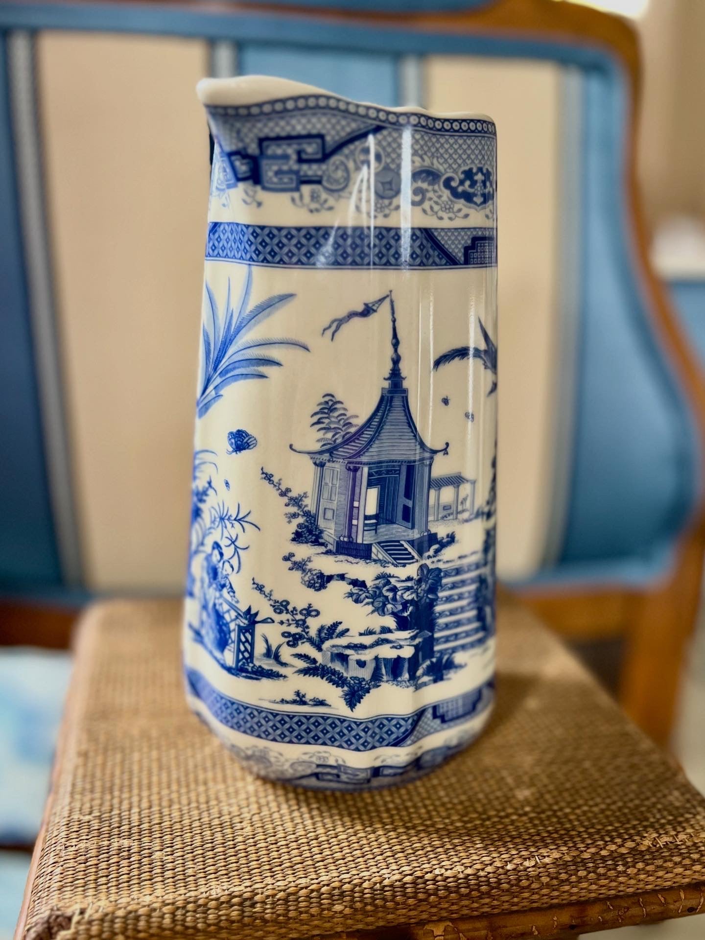 Blue Willow Pitcher