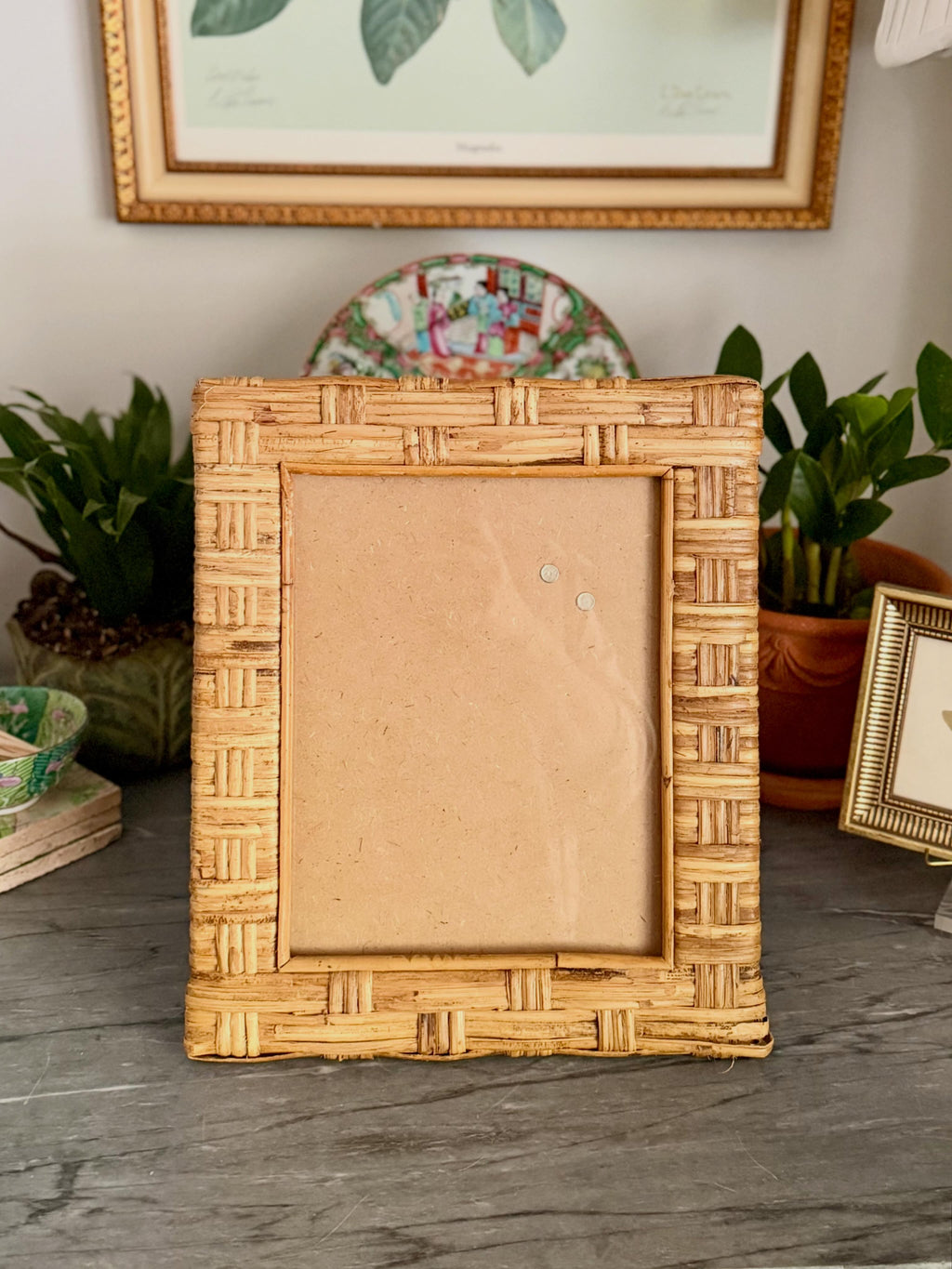 Rattan Picture Frame