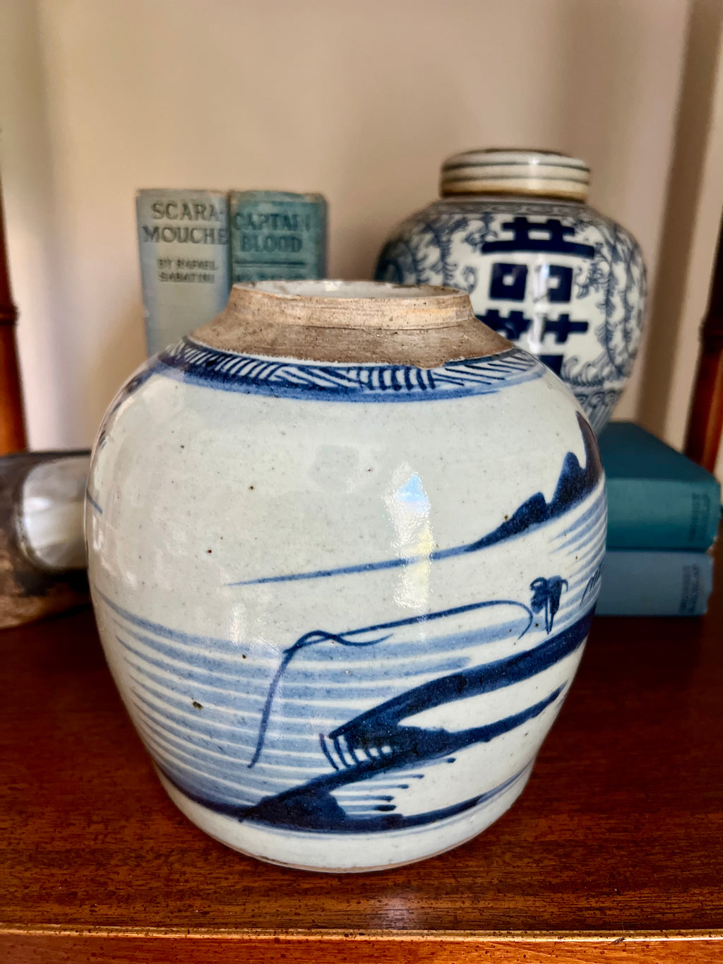 Antique Blue and White Ginger