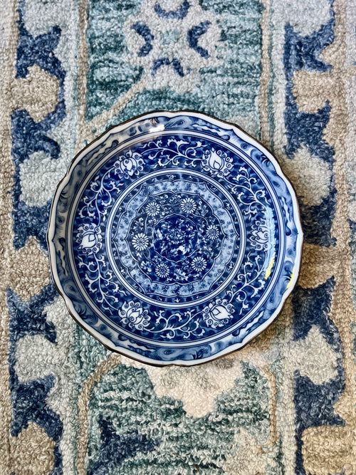 Blue and White Dish by Andrea by Sadek
