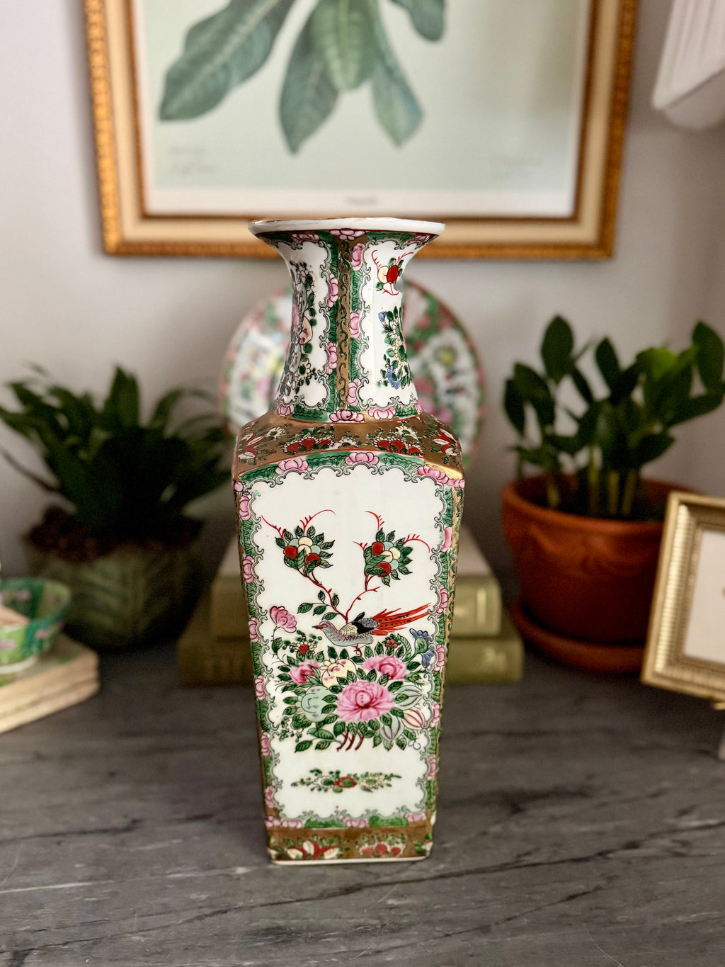 Rose Medallion Vase