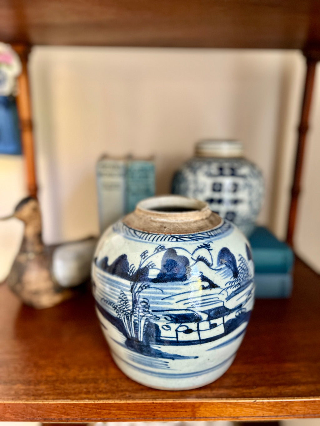 Antique Blue and White Ginger