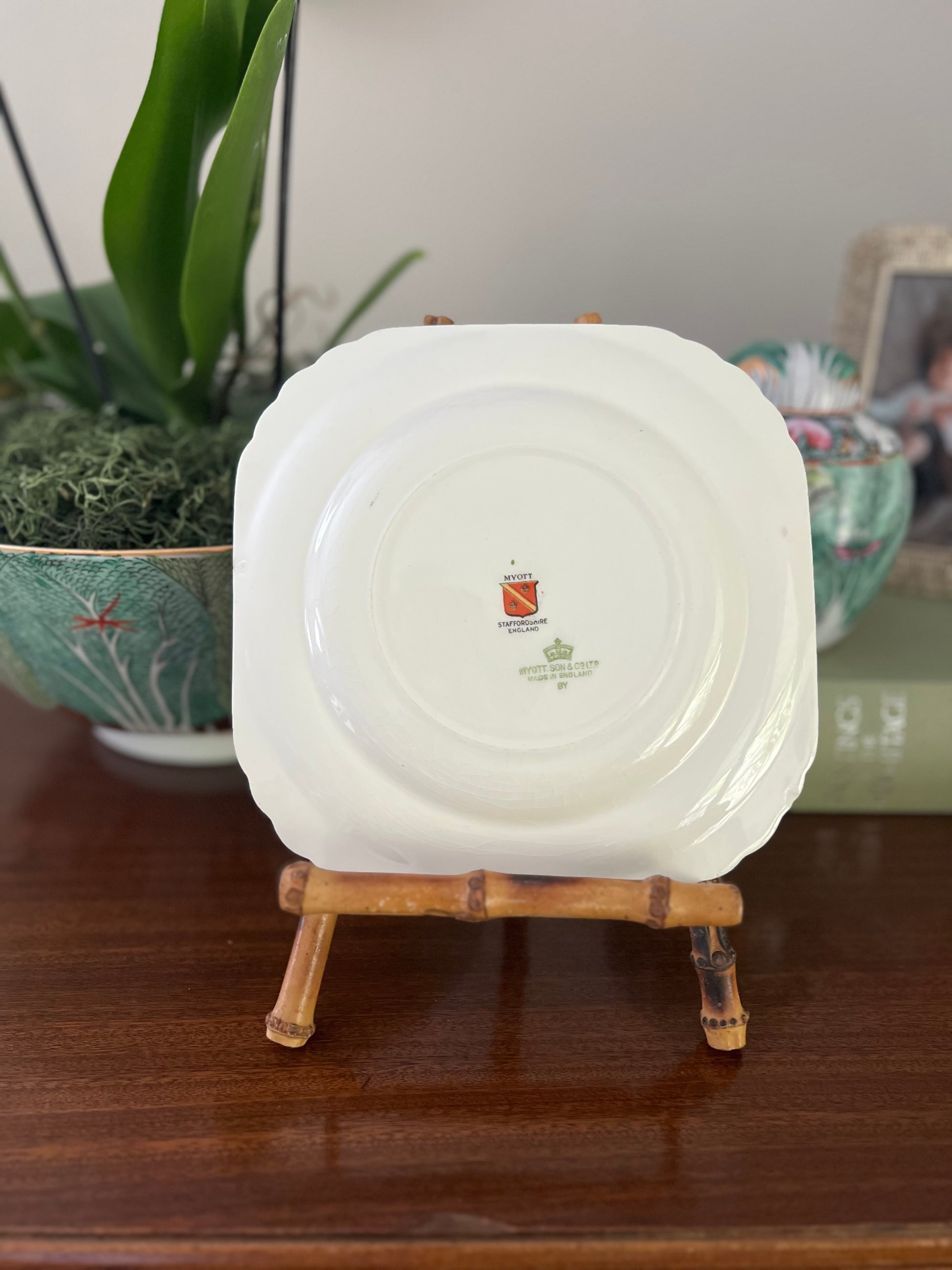 Myott Staffordshire Indian Tree Plate