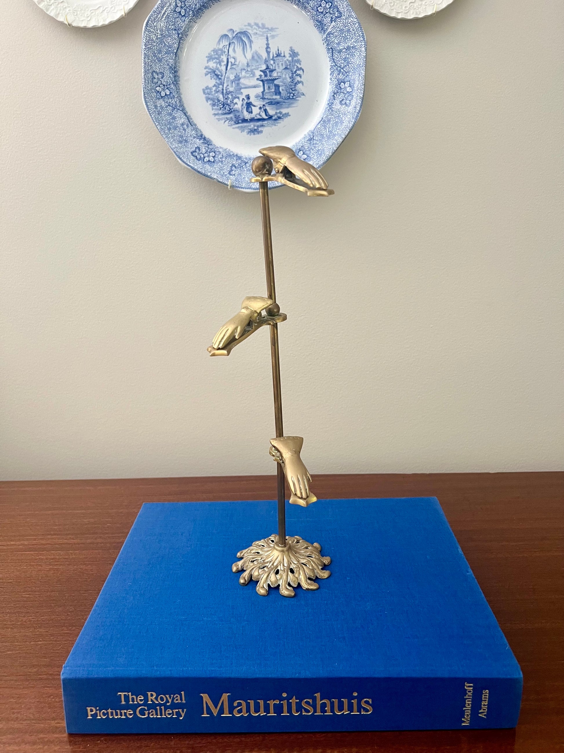 Ornate Brass Letter Holder