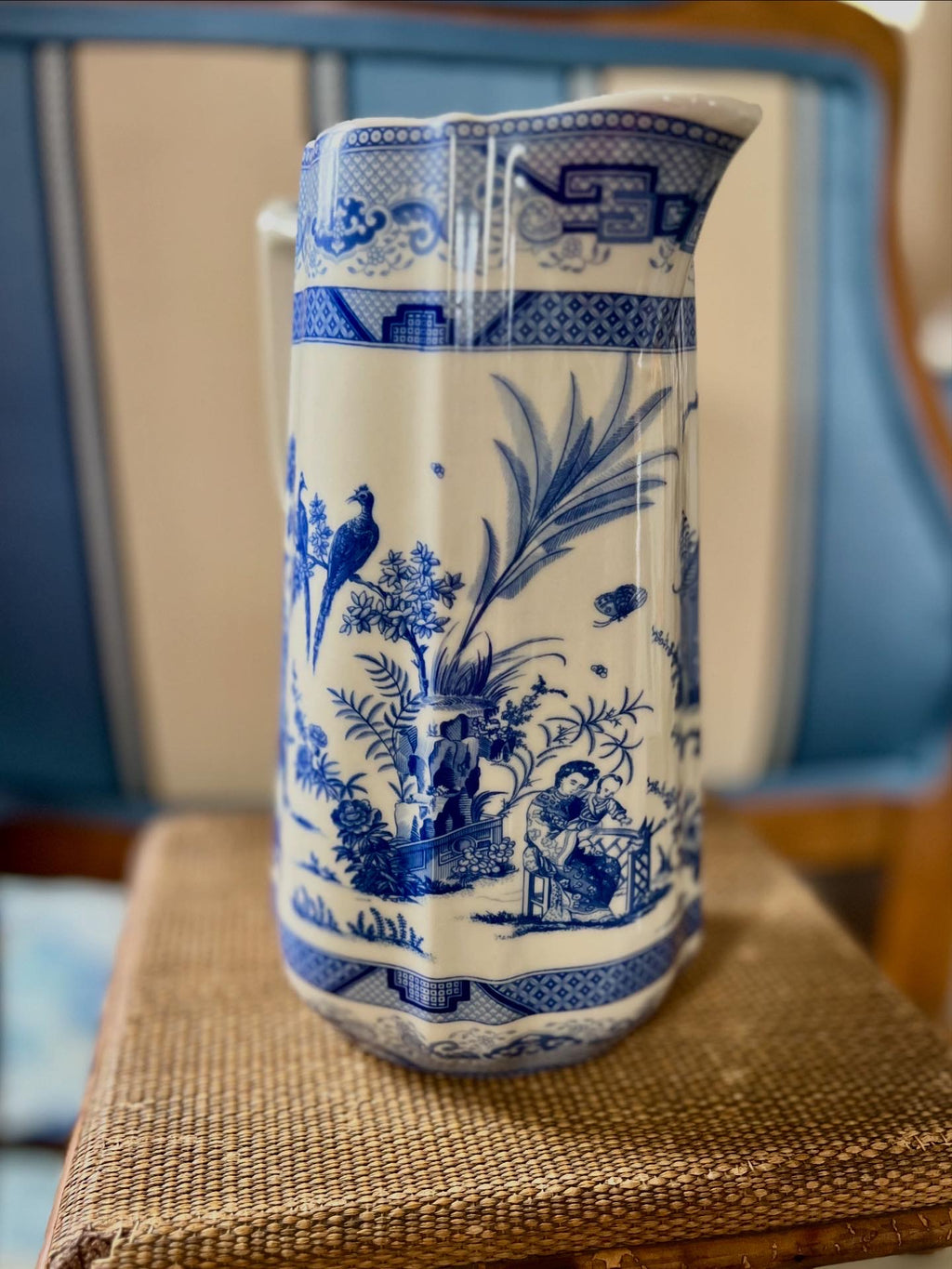 Blue Willow Pitcher