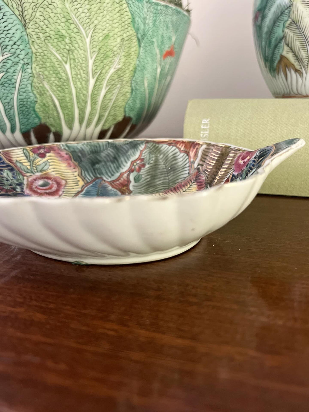 Winterthur Tobacco Leaf Dish