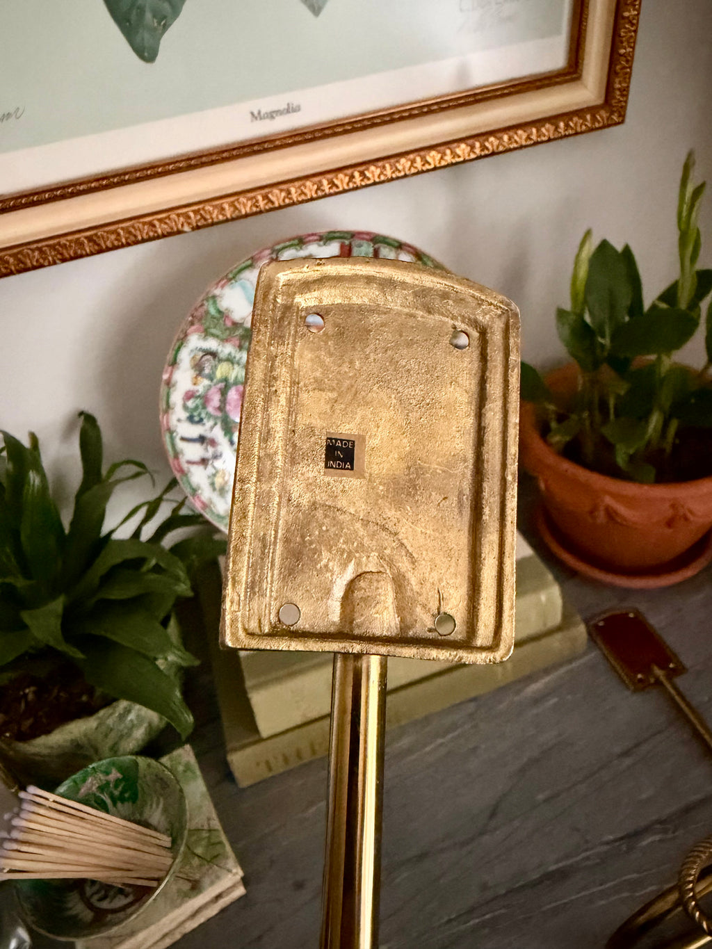 Brass Bow Curtain Tiebacks
